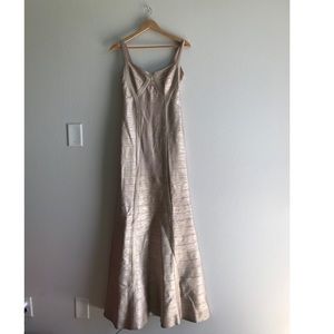 Herve Leger Metallic Bandage Dress